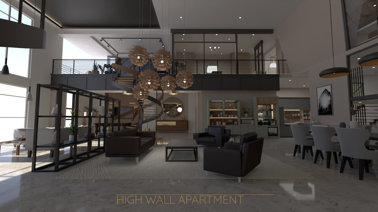 High Wall Apartment