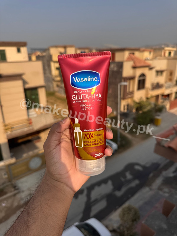 Vaseline Pro Age Restore Serum Burst Lotion 200 ML