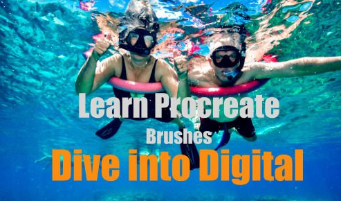 Dive into Digital with Procreate Brushes