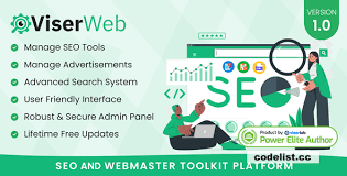 ViserWeb v1.0 Download - SEO And Webmaster Toolkit Platform 2026