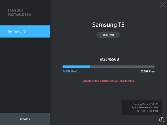 Samsung Portable SSD Software 1.6.6.49 Multilingual