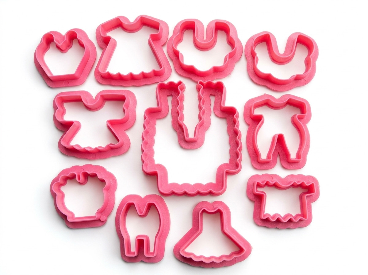 Cortador molde baby shower para porcelana fría fondant galletas