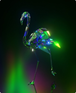 Diamond Flamingo