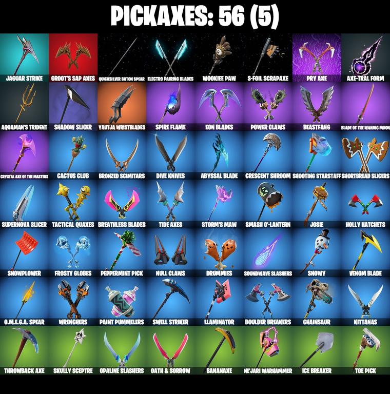 pickaxes comp