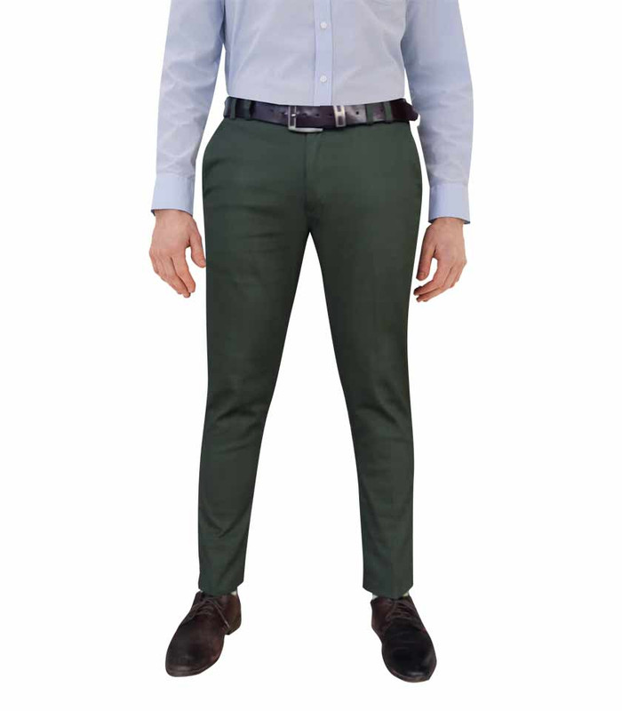 Men’s Trouser 100% Cotton Regular Fit Cross Pocket : 858 (14.Pantony Blue)