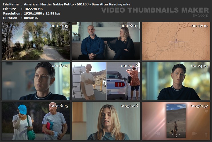 American Murder Gabby Petito - S01E03 - Burn After Reading.mkv