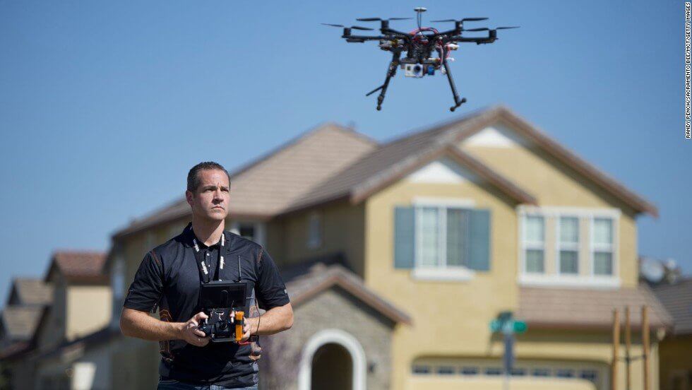 Can You Fly a Drone Outside From Inside Your House