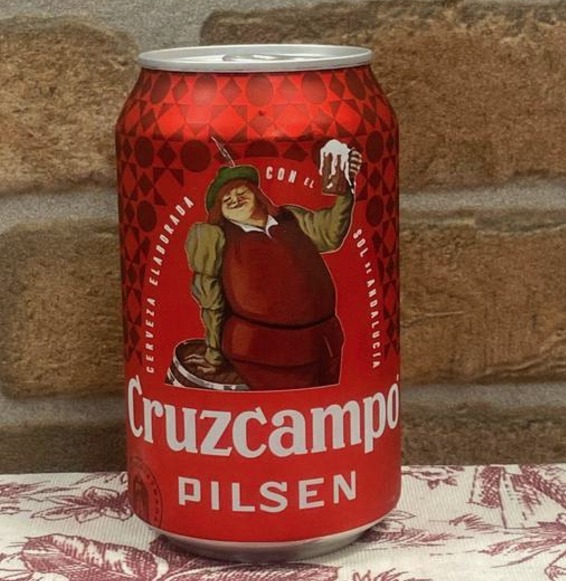 Cerverza Cruz Campo Tremenda en lata (330 ml.)