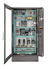 Door interlocking for distributed industrial control panels Door interlocking for distributed industrial control panels