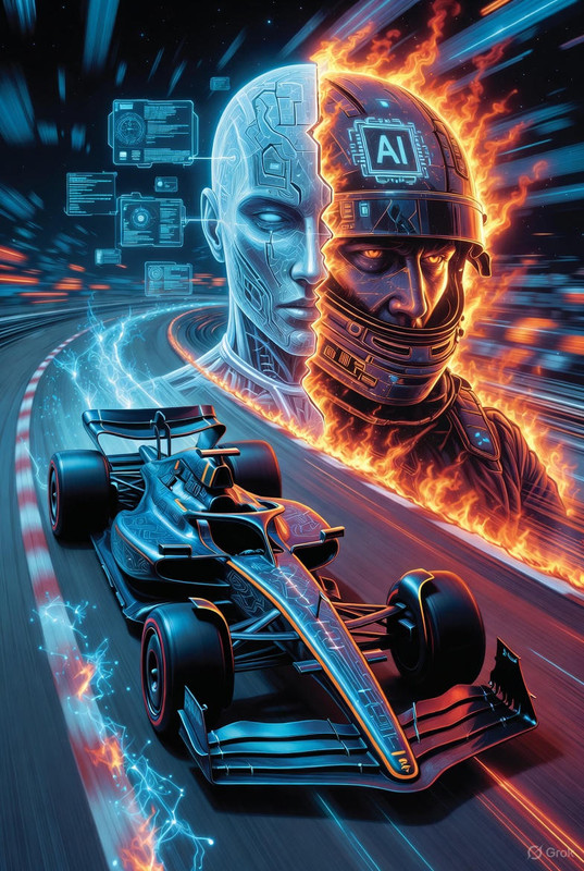 Corridas Robóticas: O Dia em que um Piloto de F1 Quase Perdeu pra um Carro Sem Alma