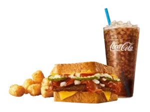 Cheesy Bacon SONIC Stack Combo