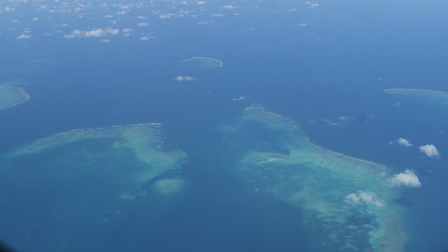 Gran barrera de coral desde el aire - El abrazo a Pearl (7)