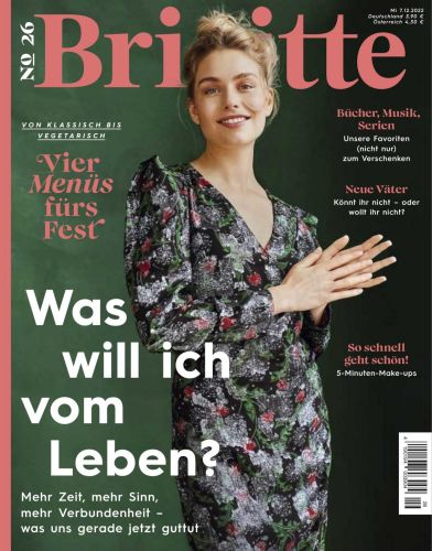 Cover: Brigitte Frauenmagazin No 26 vom 07  Dezember 2022