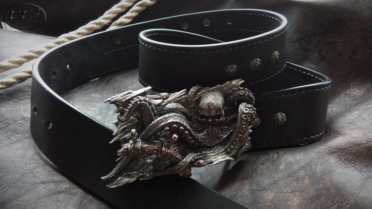 ремень осьминог пряжка9