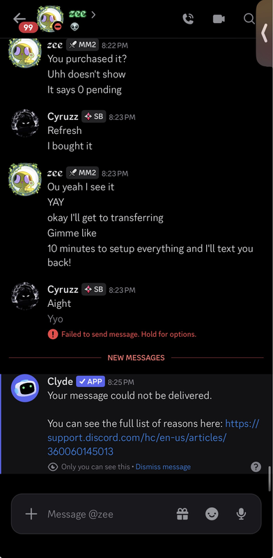 Proof Suspect Violated Deal