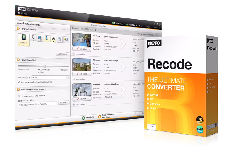 Nero Recode 23.0.1001 Multilingual