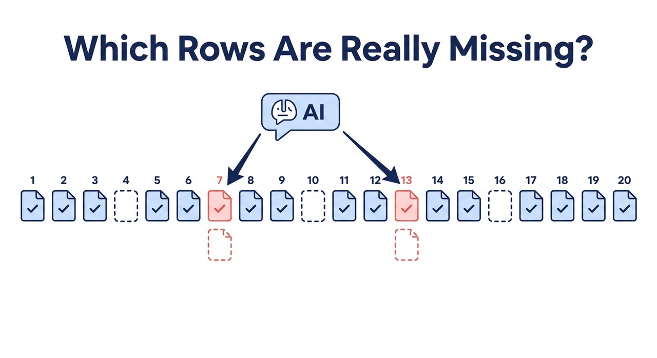Find Missing CSV IDs With AI: Verify Forms and Numbers Find Missing CSV IDs With AI: Verify Forms and Numbers