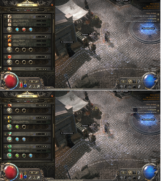 bug dano habilidades