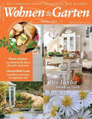 Cover: Wohnen und Garten Magazin No 10 Oktober 2023