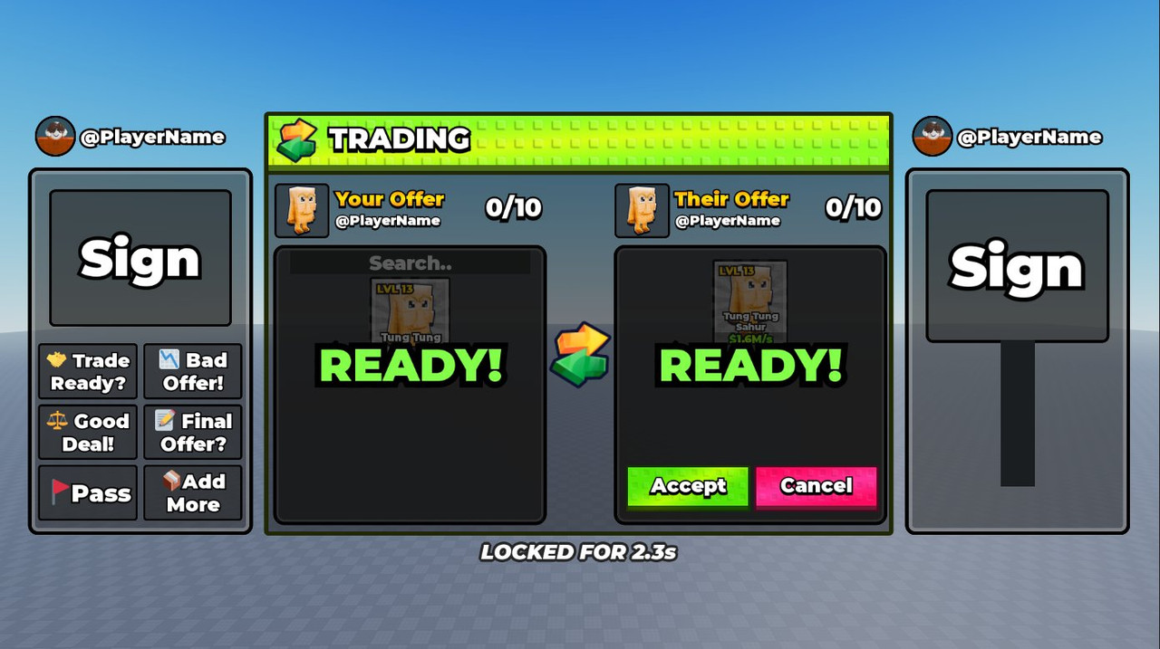 Trading UI
