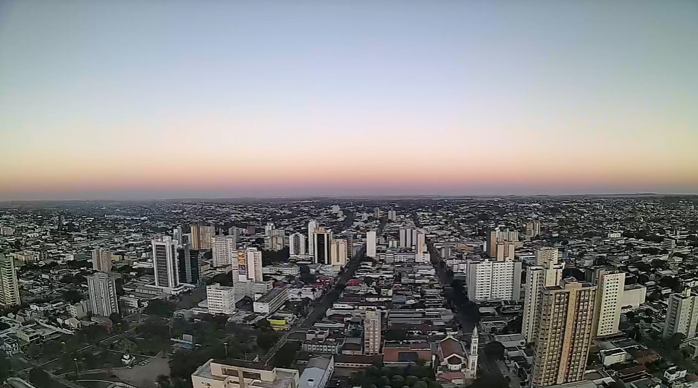 Campo Grande nesta manhã de sábado