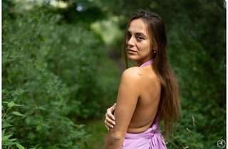 Dominika C In Long Dress 0011