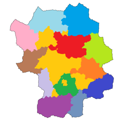 Carte des Duchés Carte des Duchés