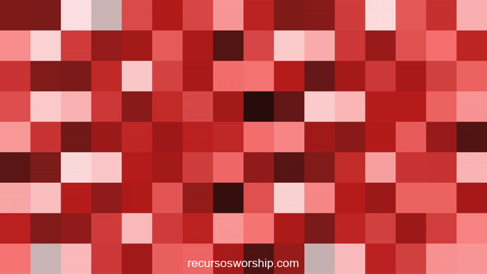 loop vj píxeles rojo destellos