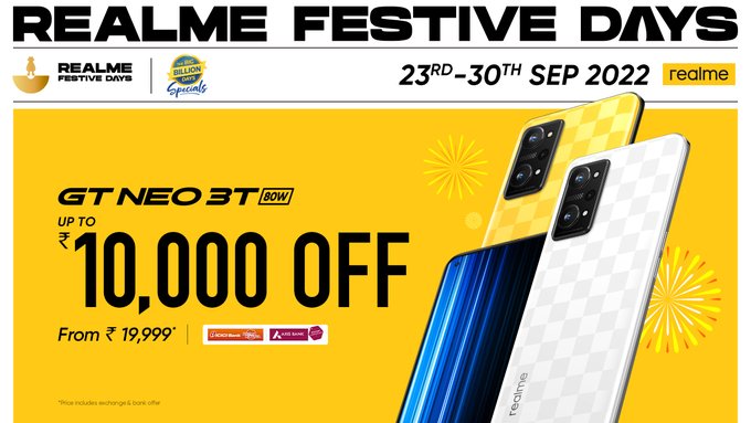 7000 discount! Realme GT NEO