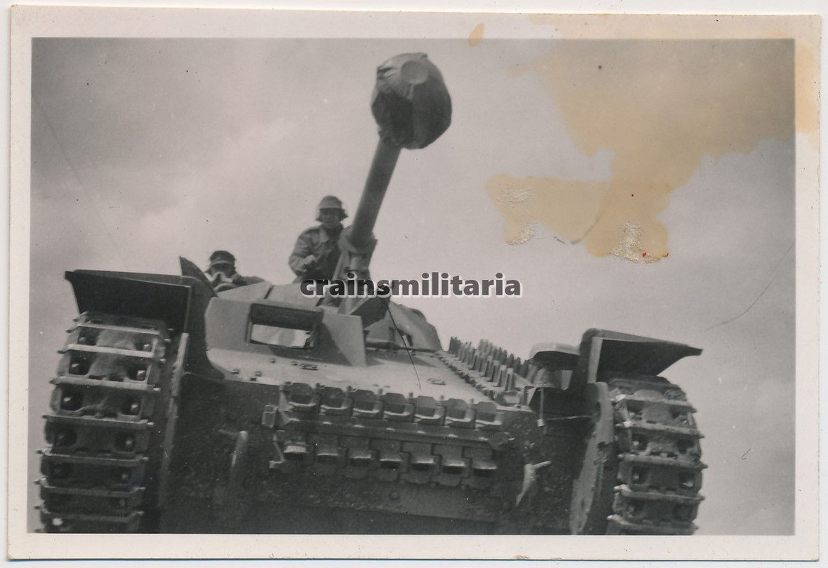 Orig. Foto Detail Vorderseite Panzerjäger MARDER