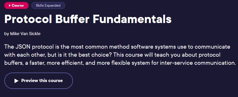 Protocol Buffer Fundamentals