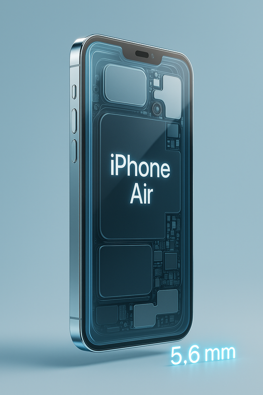 iPhone Air: O Segredo por Trás do Celular Mais Fino da Apple – Engenharia que Desafia a Física