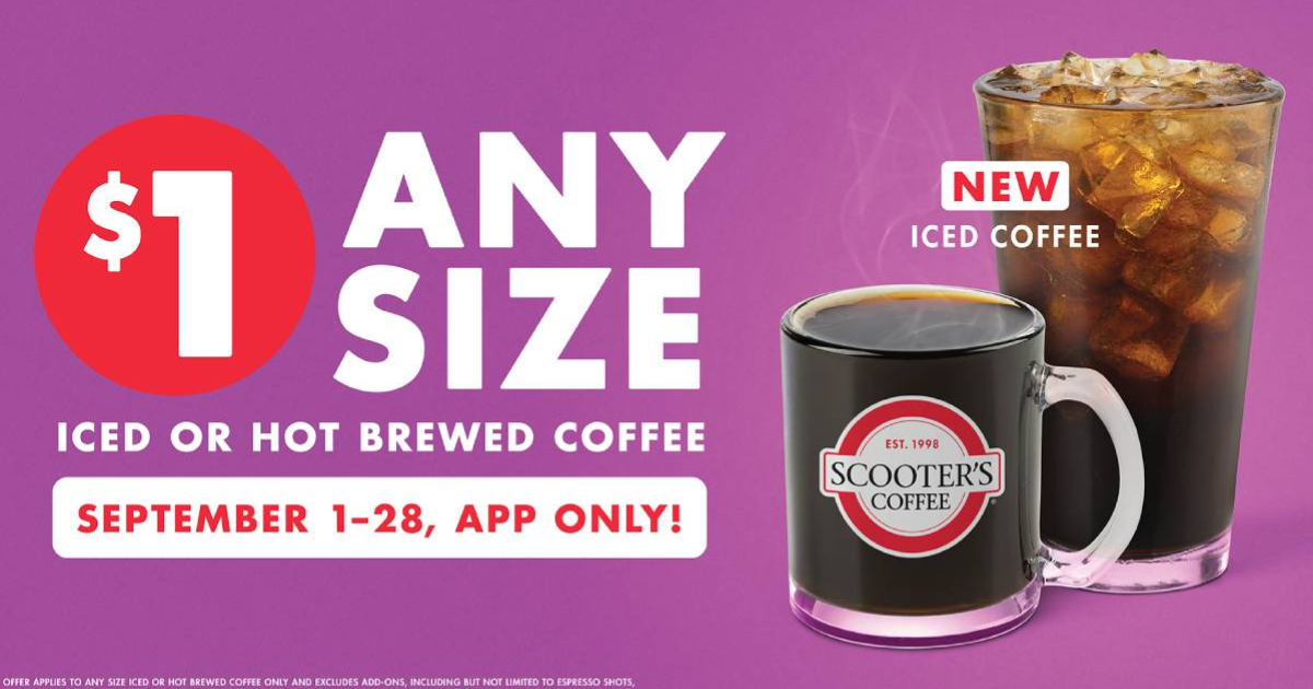 Enjoy a  Cup of Coffee at Scooter’s Coffee: Celebrate National Coffee Day Early