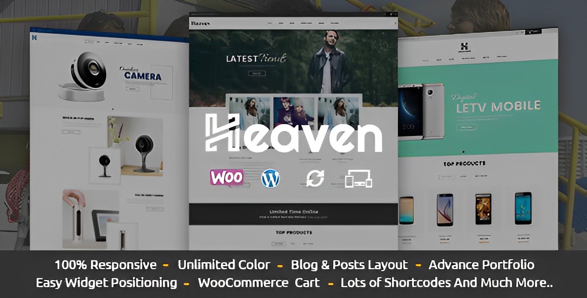 Heaven – Responsive WooCommerce Theme WordPress