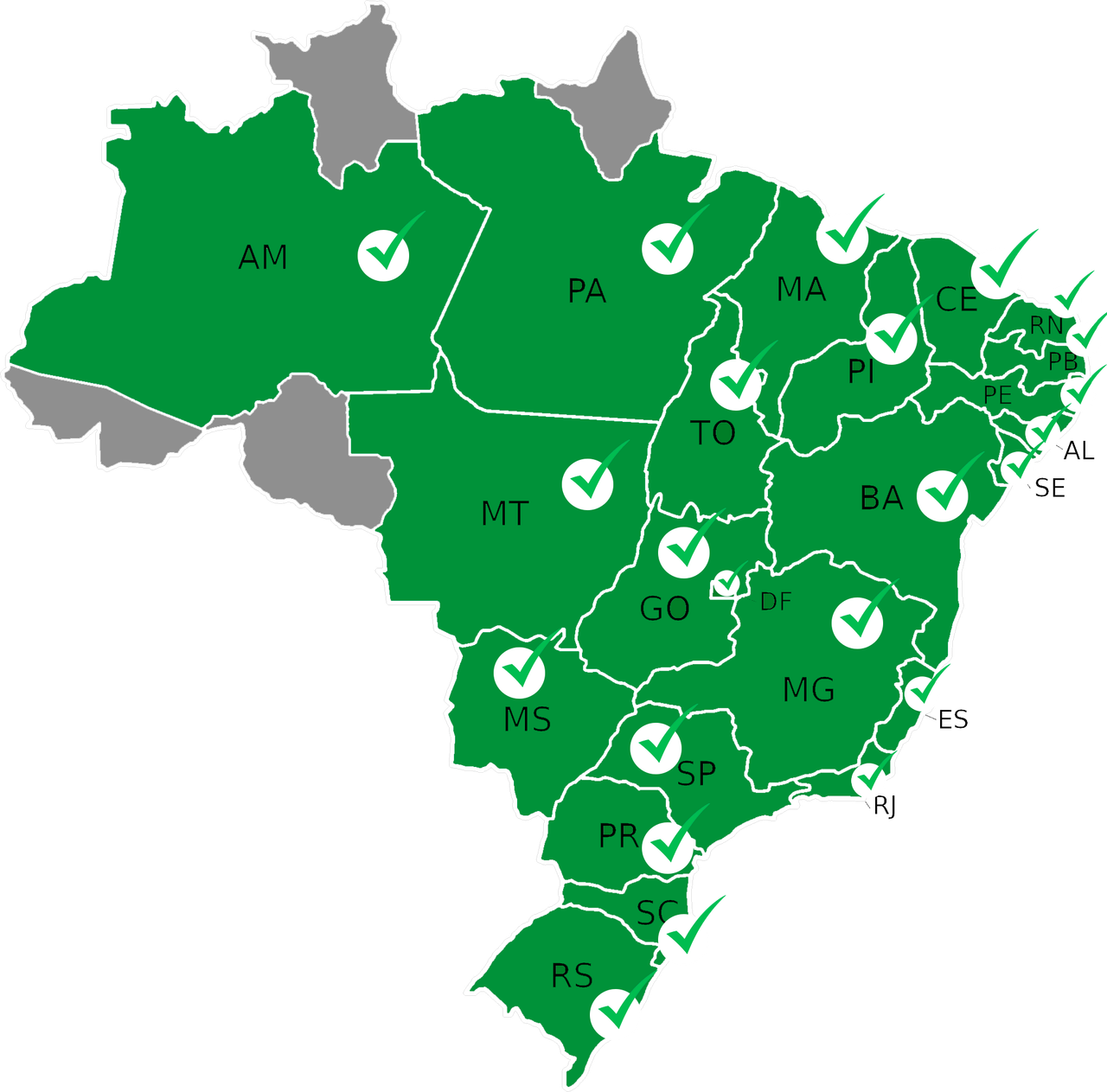 Mapa Brasil
