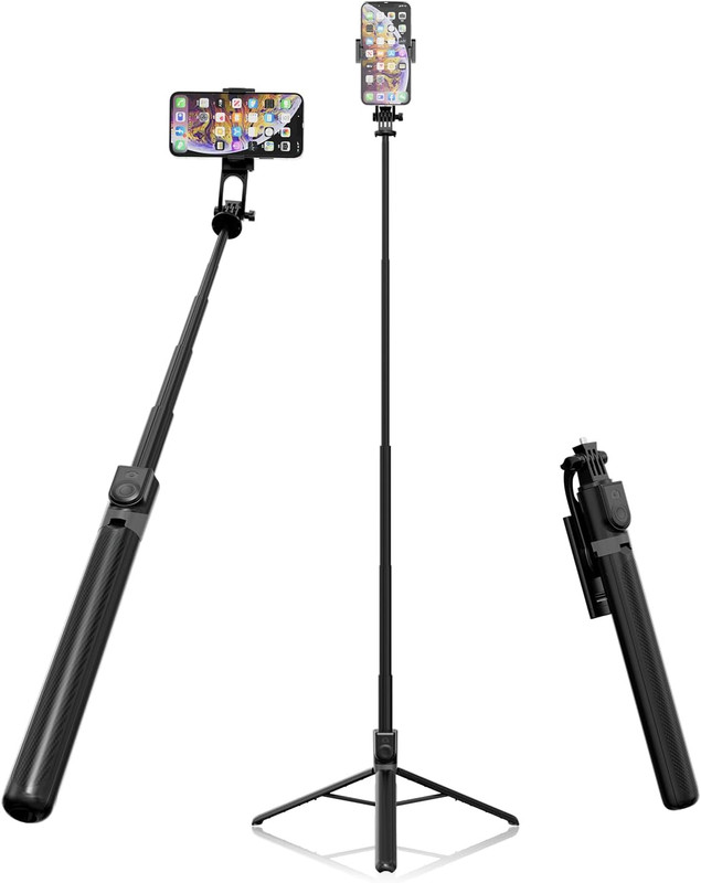 71 Inch Selfie Stick Tripod with Remote