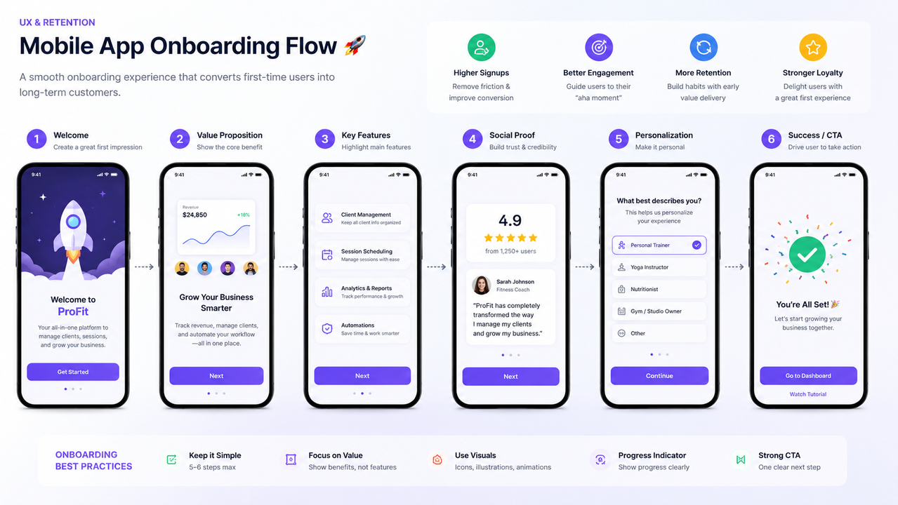 Mobile App UI/UX Design Guide for Better User Retention (2026) | AbuQitmirLabs