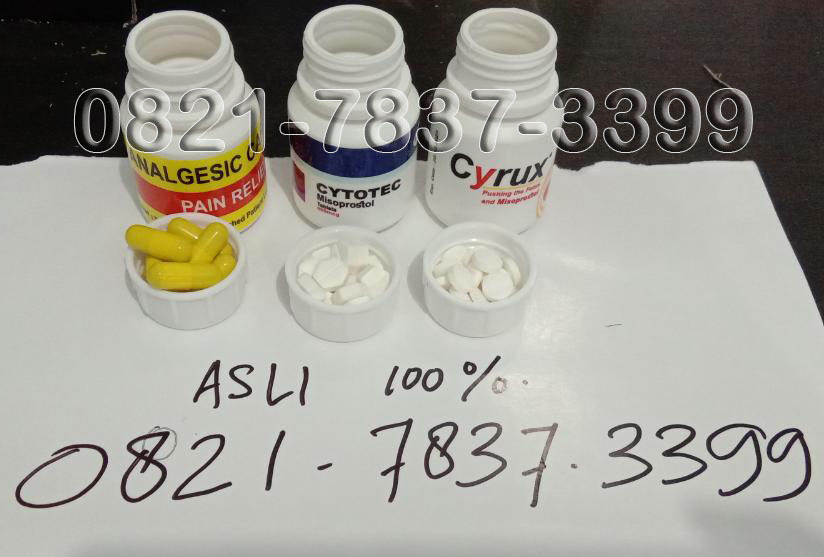 Pil Penggugur Kandungan Cytotec