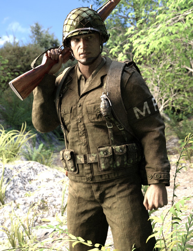 World War II U.S. Uniform HD Textures