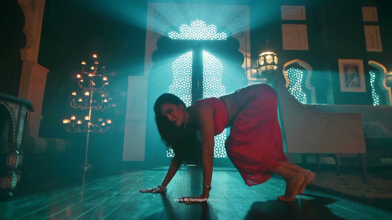 103Esha Gupta Hot in Aashram Web Series