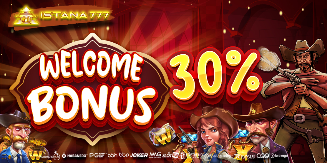 welcome bonus 30%