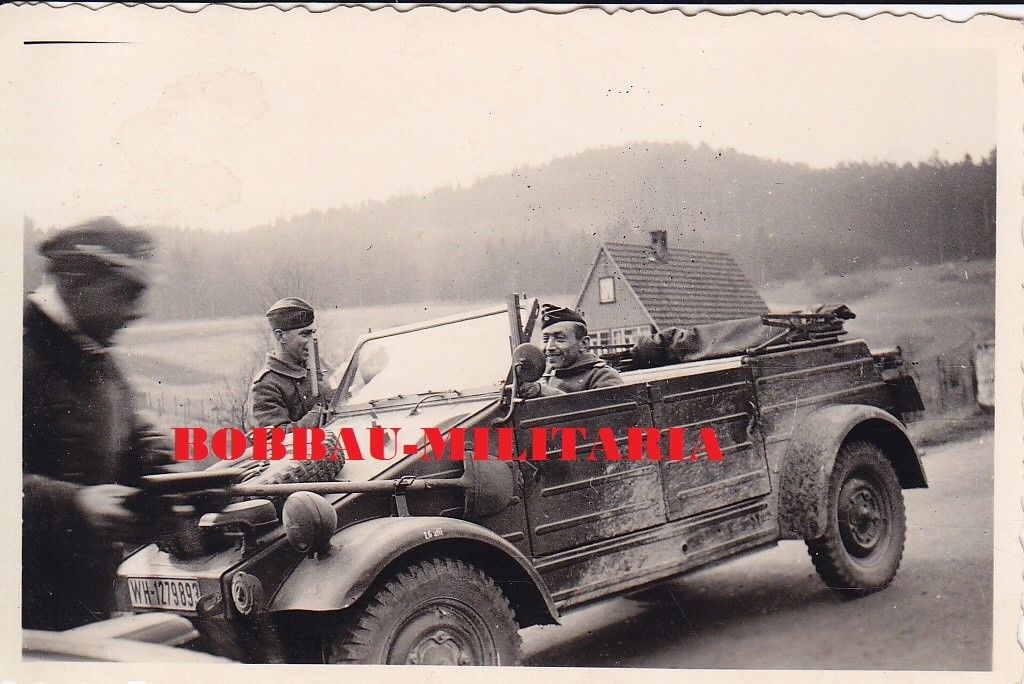 Panzer-Kp.(Fkl) 312 Funklenk VW Kübel Kübelwagen Typ 82 KDF Ohrd
