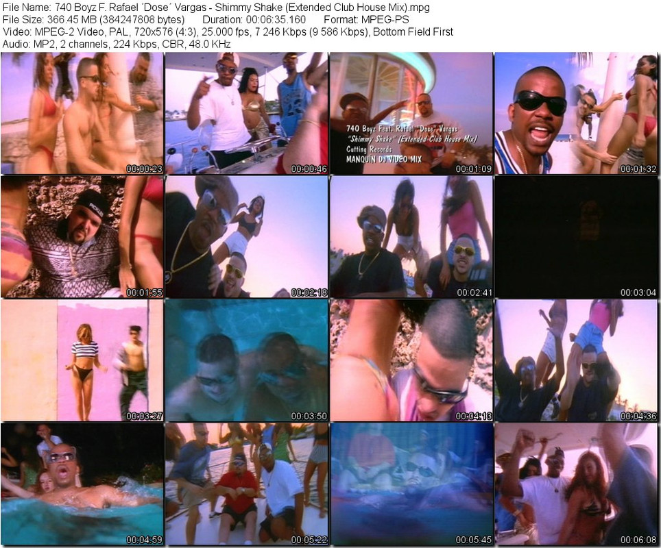 740 Boyz F. Rafael ´Dose´ Vargas - Shimmy Shake (Extended Club House Mix).mpg_tn