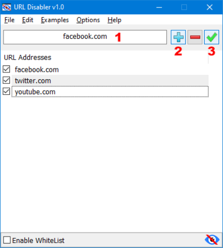 URL Disabler 1.0 Multilingual