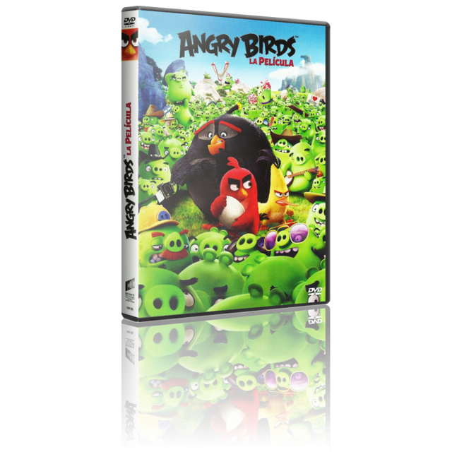 Portada - Angry Birds 1 - La Película [DVD9Full] [PAL] [Cast/Cat] [Sub:Cast] [2016] [Animación]