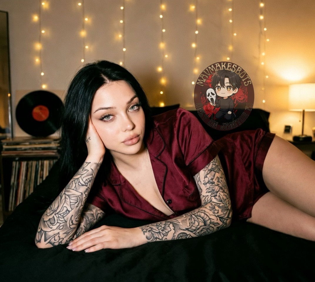 Relaxing in bed Raven