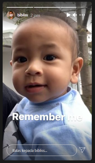 Bibi Ardiansyah unggah potret Gala Sky Ardiansyah