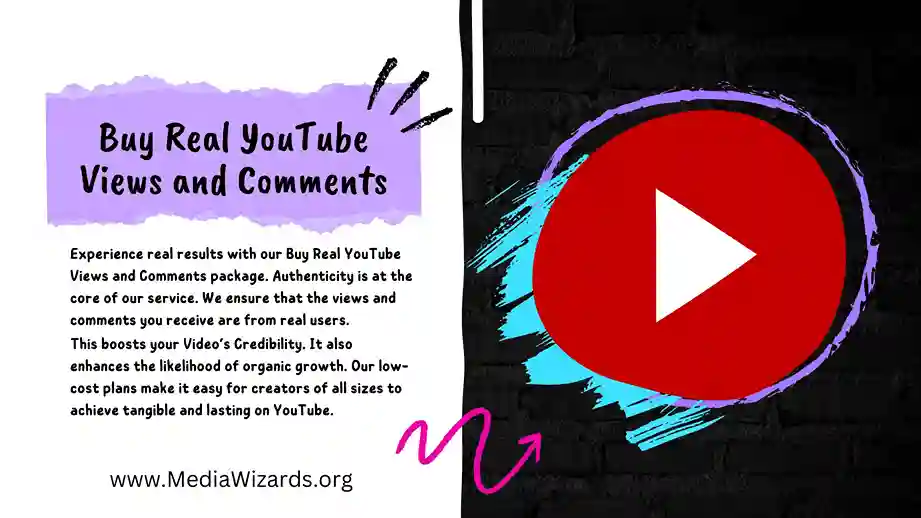Buy Real YouTube Views and Comments