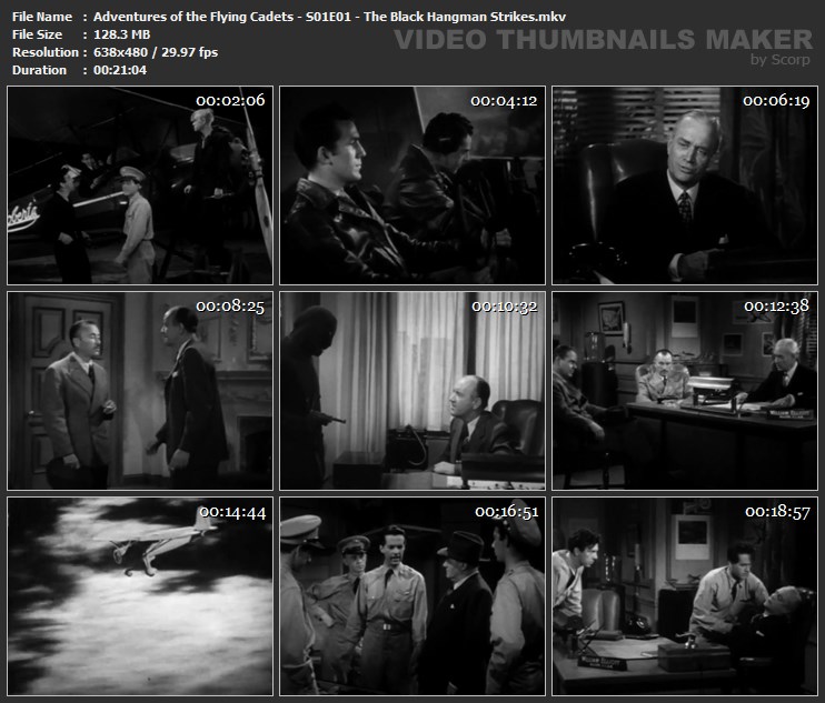 Adventures of the Flying Cadets - S01E01 - The Black Hangman Strikes.mkv