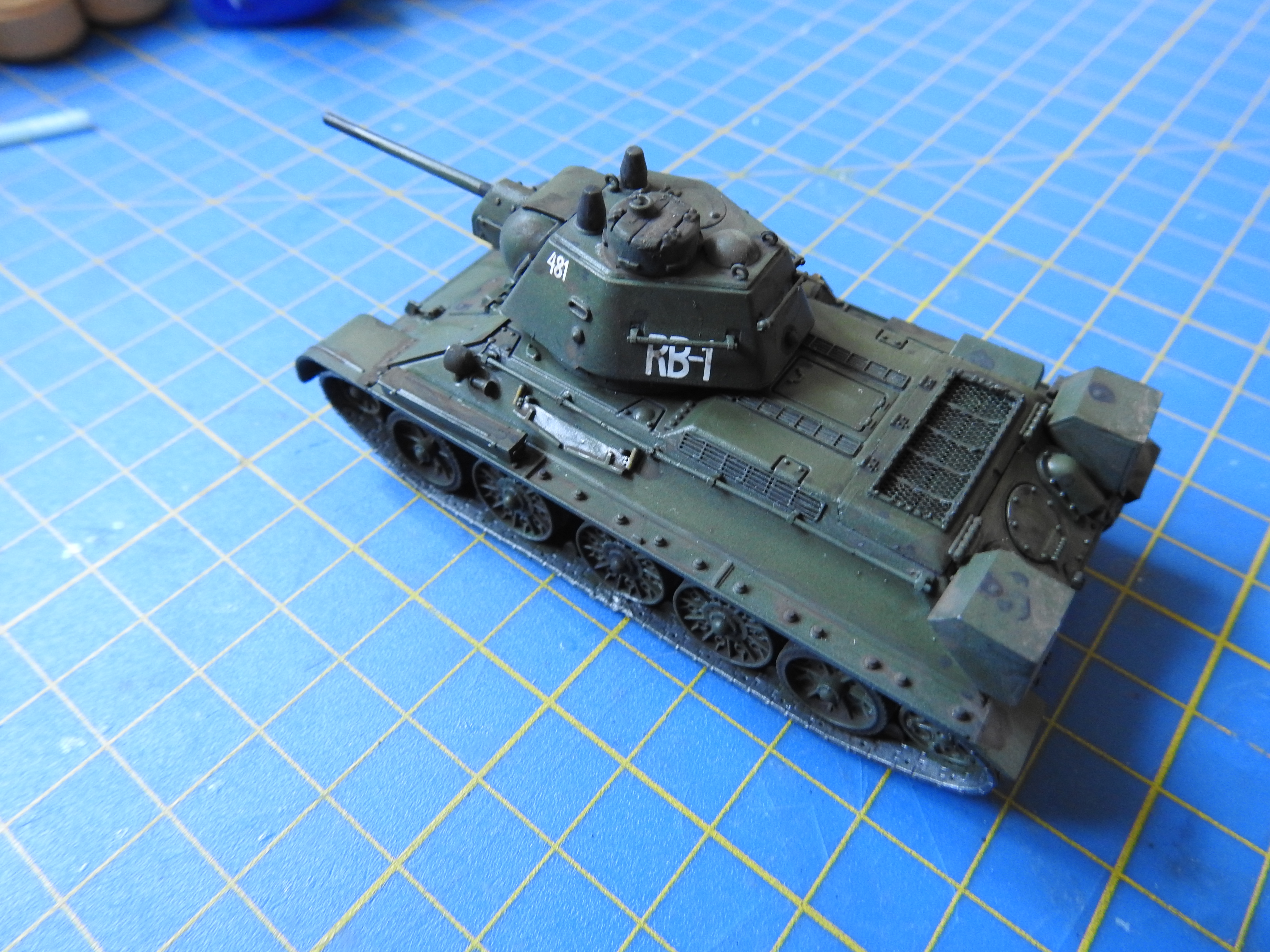 T-34/76 Mod. 1943, Dragon, 1/72 DSCN7144